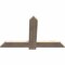 Ekena Millwork Eugene Smooth Timber Gable Bracket, Douglas Fir, 48"W x 30"H x 1 1/2"D x 5 1/2"F, 15/12 Pitch GBW048X30X0206EUG00SDF - alternate 3